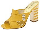 Marc by Marc Jacobs - Met Heel 2button Sld (Yellow Shiny Calf) - Footwear