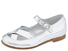 Simonetta Mirror Ballerina Aperta Toddler Lamin Argento Mirrored Silver Footwear