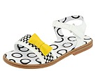 Simonetta Dali Sandalo InfantToddler OpticalVerBiancaGiallo White PatentYellow Patent Footwear
