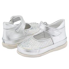Cherie 0579 InfantToddler Silver Leather Footwear