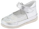 Cherie 0579 (Infant/Toddler) (Silver Leather)