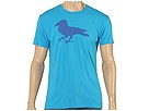Modern Amusement Basic Crow Crew Tee Cyan Apparel