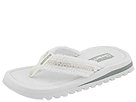 Skechers Lucent White Terry with Rhinestones Footwear