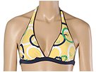 ONeill 490 Rings Banded Seamless Halter Top Banana Apparel