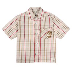 Timberland Authentic YD Plaid Shirt Toddler Dry Chalk Apparel