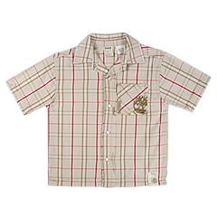 Timberland Authentic YD Plaid Shirt Big Kids Dry Chalk Apparel