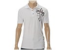 Affliction - Live Fast Polo Shirt (Vintage White) - Apparel