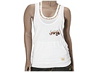 akademiks - Sequin Layer Tank Top (White) - Apparel