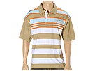 akademiks - Nomad Striped Polo (Multi) - Apparel