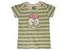 Bindi Wear Love Bindi Birds Puff Sleeve Tee ToddlerLittle Big Khaki Apparel
