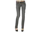 Roxy - Brooks 08 Denim (Slim Fit) (Gunmetal Grey Wash) - Apparel