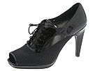 Stuart Weitzman - Coventry (Black Satin/Patent) - Footwear