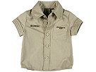 Bindi Wear Bindi Wear Button Front Shirt Infant Khaki Apparel