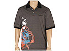 Sean John - Mini Stripe Polo (PM Black) - Apparel