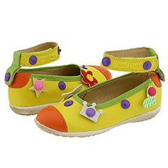 Daph Daph Eden Ballet Flats Toddler Sour YellowGreen Footwear