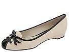 AK Anne Klein - Floria (Vanilla Cream/Black Leather) - Footwear