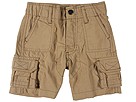 Wes and Willy Contrast Stitch Cotton Nylon Cargos InfantToddlerLittle Big Khaki Apparel