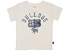 Wes and Willy Bulldog Tee InfantToddlerLittle Big Ecru Apparel