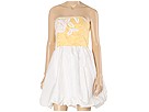 Betsey Johnson - Evening Flamenco Dress (White) - Apparel