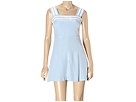 Tiara Online (Casual, Athletic, Dress & Discount Sale Shoes) : Betsey Johnson 3-ply Crepe Jumper Sky Apparel Product Image - Click Here for More Details
