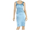 Betsey Johnson - Sexy Charmeuse Sheath Dress (Sky) - Apparel