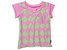Shrnk Argyle Tee ToddlerLittle PinkGreen Apparel
