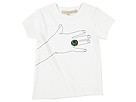 egg avocado 3 Bling SS Tee ToddlerLittle White Apparel