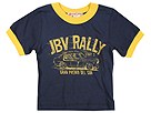JB Original Vintage SS Ringer Tee InfantToddlerLittle Navy W Yellow Apparel
