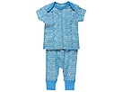 egg avocado 2 PC Set Radio Tee Pants Infant Blue Apparel