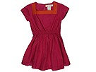 egg avocado June Square Neck Dress InfantToddlerLittle Raspberry Apparel