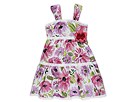 Baby Nay Brush Floral Lace Voile Dress ToddlerLittle WhitePink Apparel