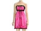 Betsey Johnson - Charmeuse Strapless Dress (Strawberry) - Apparel