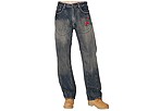 akademiks - Paint Embroidered Jean (Ultra Marine) - Apparel