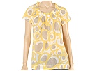Generra - Gathered Neck Blouse (Yellow Combo) - Apparel