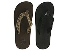 Reef Kids - Grom Smoothy Boys 2-Pair Variety Pack (Infant/Toddler/Youth) (Black And Brown/Brown)