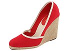 Nine West - Beccari (Red/Natural Fabric) - Footwear