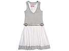 Hannah Banana Kiddazzled Tank Dress Little Big SilverWhite Apparel