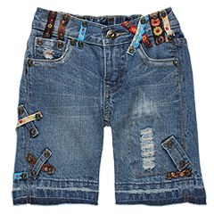 Hannah Banana Melrose Ave Bermuda Little Kids Denim Apparel