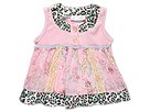 Baby Sara Garden Party Tunic InfantToddler PinkLeopard Apparel