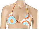 Roxy - Sun Splash Tiki Triangle Top (Orange Spice) - Apparel