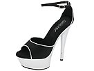 The Highest Heel - Jezzabelle (Black Satin) - Footwear