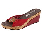 Donald J Pliner - Chabli (Red Mesh Elastic/Red Antique Patent) - Footwear