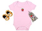 Best of Chums 3 PC Set Little Ones The Big AppleTaxi Cab BootiesNew York Felt Hair Clip Infant Cotton CandyYellow Apparel