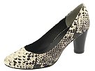 daniblack - Rizzy (Black/Ivory Snake Crepe) - Footwear