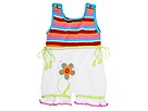 Zackali 4 Kids Crazy Flower One Piece Infant White Multi Apparel