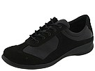 Aetrex - Essence Suede/Leather Lace Up (Black)