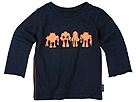 Shrnk Robots LS Tee Infant Navy Apparel