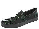 Draven - Misfit Invader Slip-On (Black/Green) - Footwear