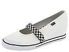 Vans - Gisele Wedge W ((Check) White/Black) - Footwear