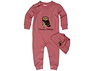 Hatley Applique Coverall Infant Owls Apparel